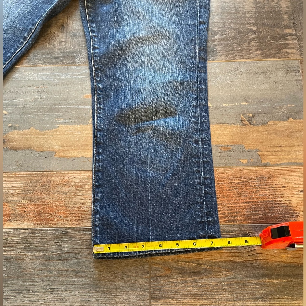 Lucky Brand Danville Classic Rider Crop Capri Jeans 4 - Picture 8 of 9